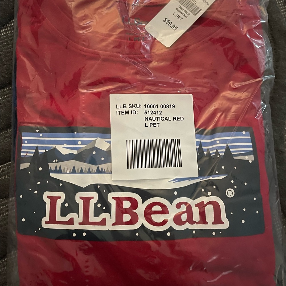 LL Bean PJ Set